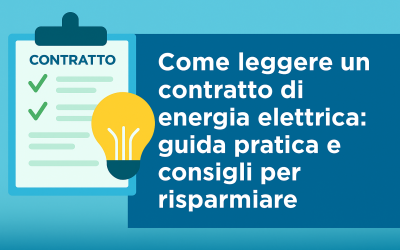 come leggere correttamente un contratto di fornitura luce 2